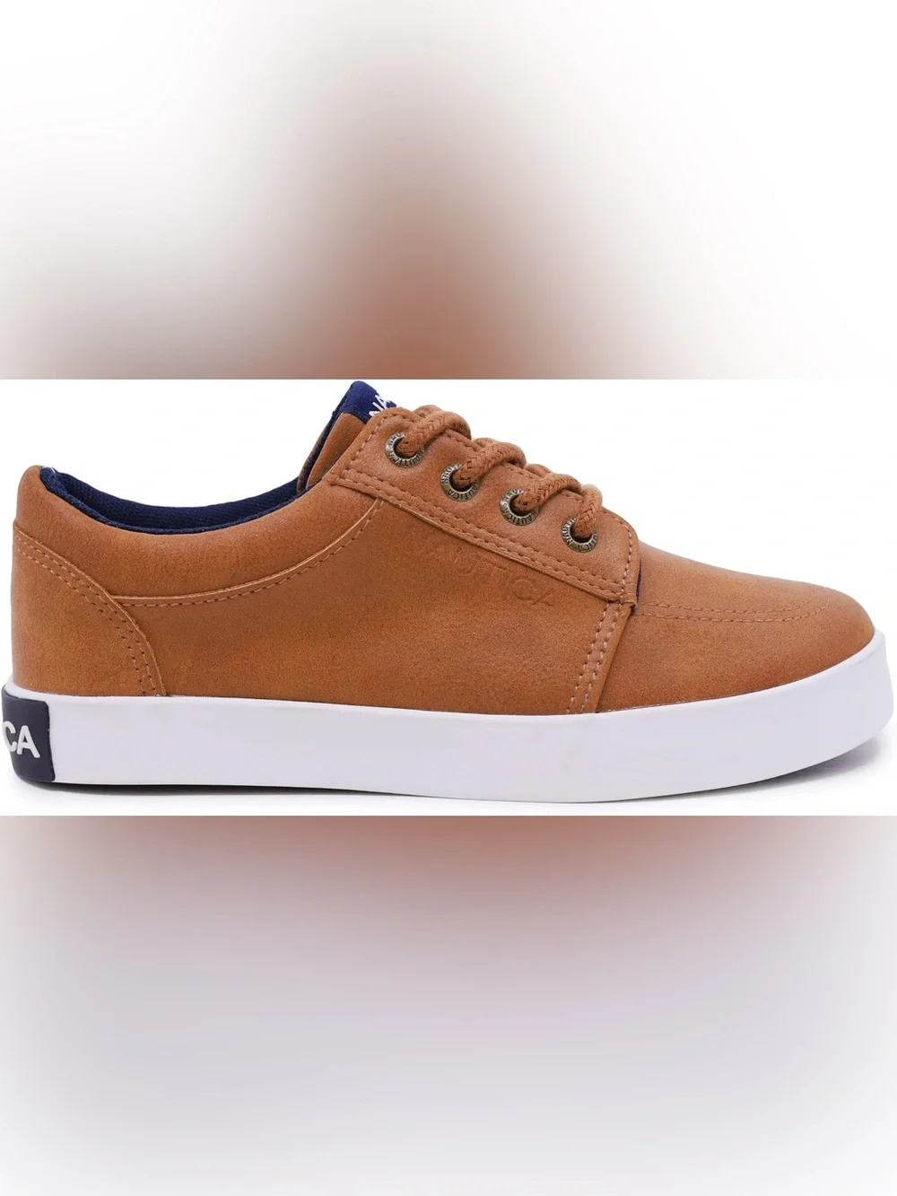 Good Used Nautica Kids Berrian Athletic Lace-Up Sneaker Size 5